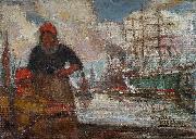 Women of the docks, Eugeen Van Mieghem